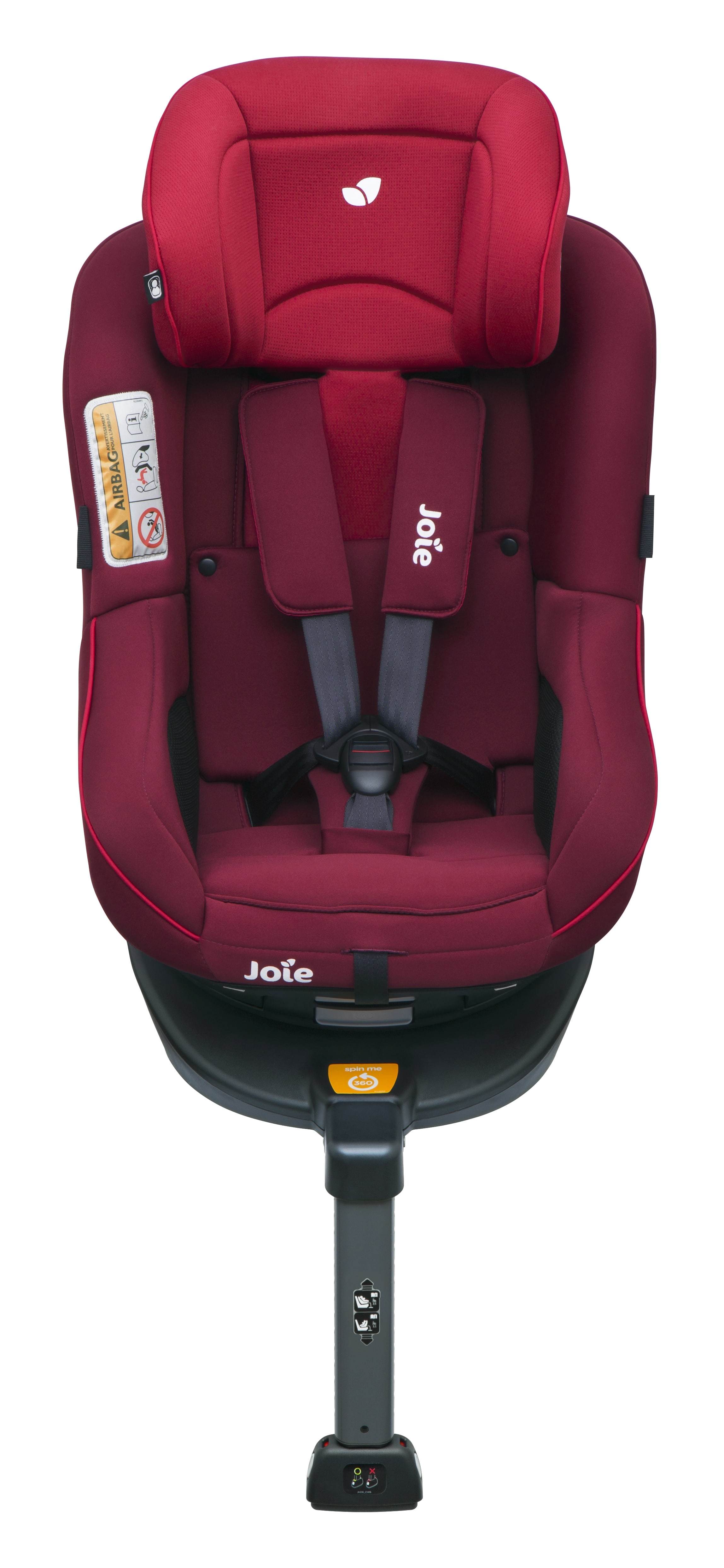 Joie – Scaun auto Rotativ cu Isofix Spin 360° Merlot,  0-18 kg image 3