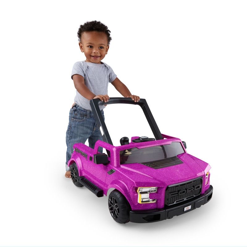 Bright Starts - Premergator si antepremergator 3 in 1, Ford F-150 Raptor - Electric Magenta image 6