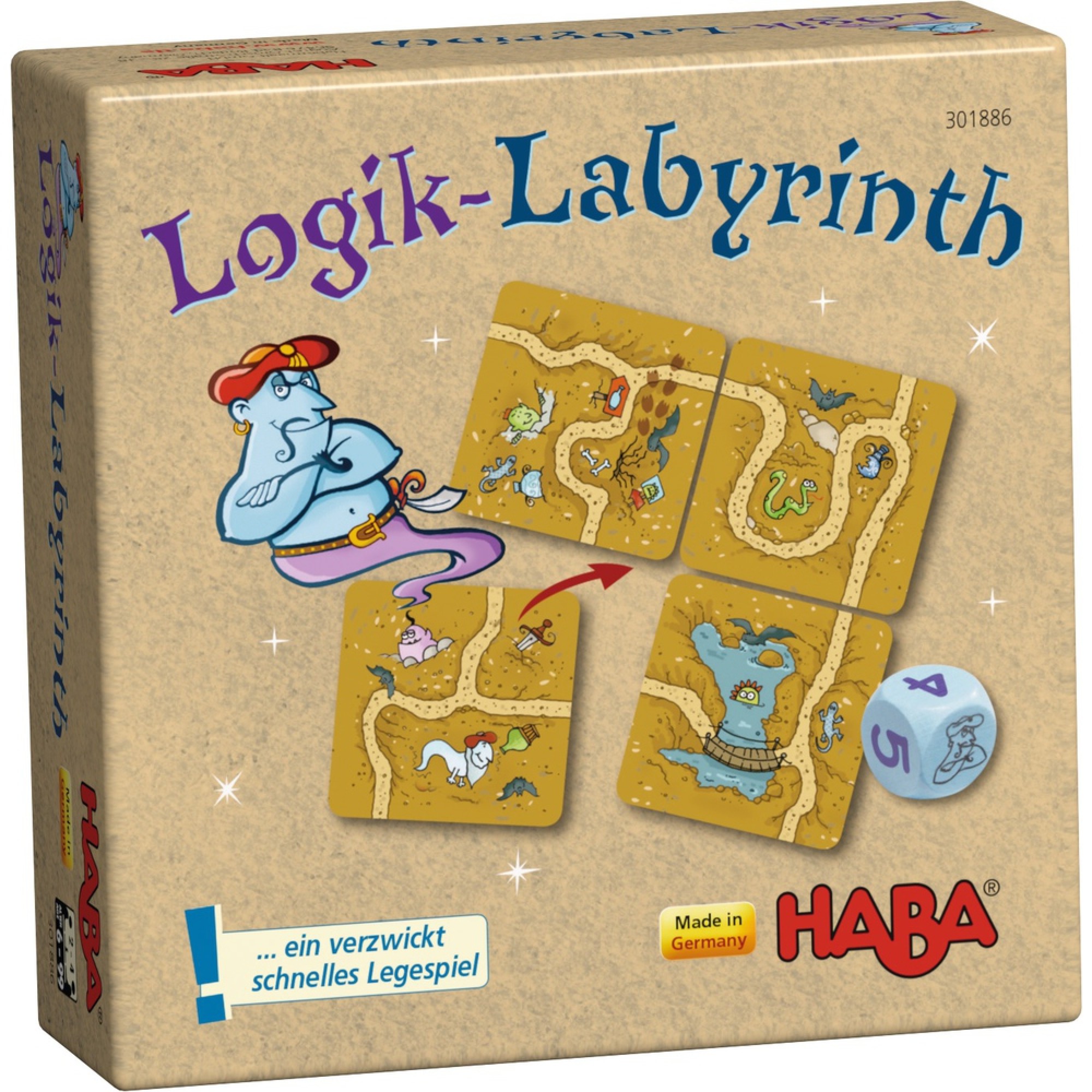 Puzzle Haba, Labirintul magic, 6luni+