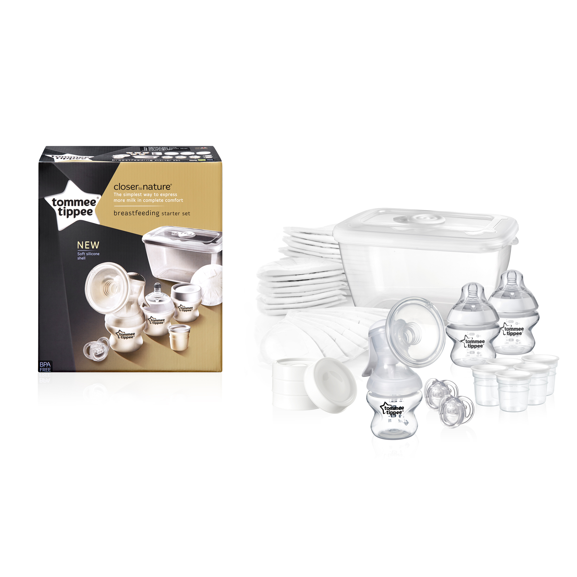 Set de pornire pentru alaptare, Tommee Tippee