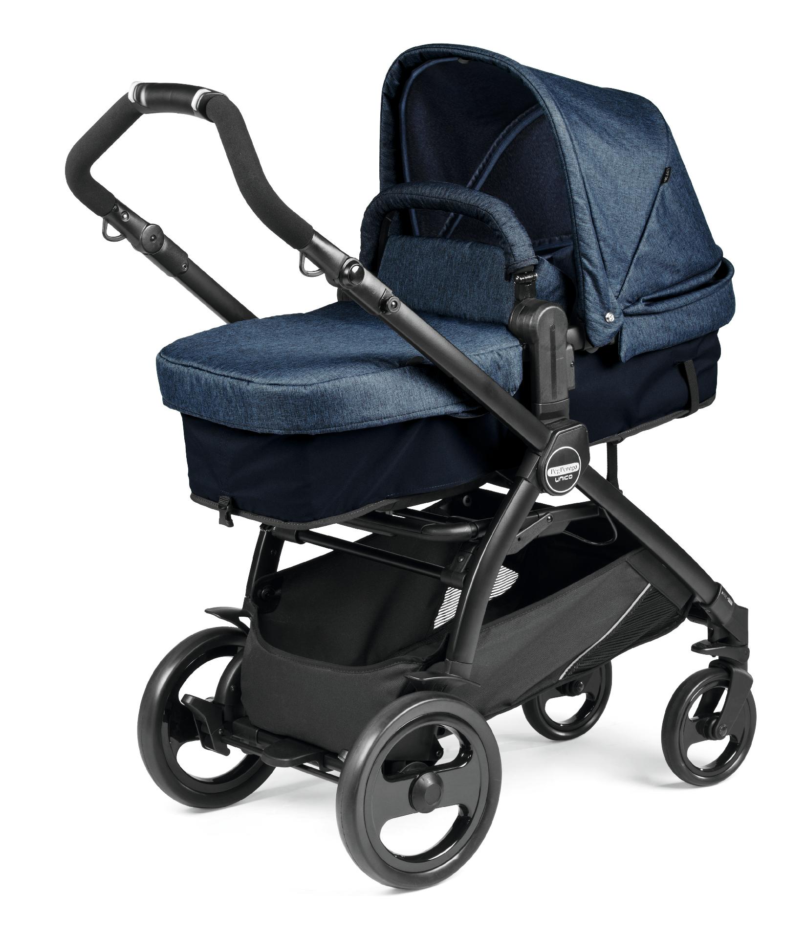 Carucior Peg Perego, Unico, transformabil, Indigo, 0 - 22 kg image 2