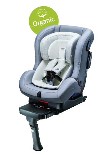 Scaun Auto First7 Plus Organic Grey, ISOFIX, Daiichi