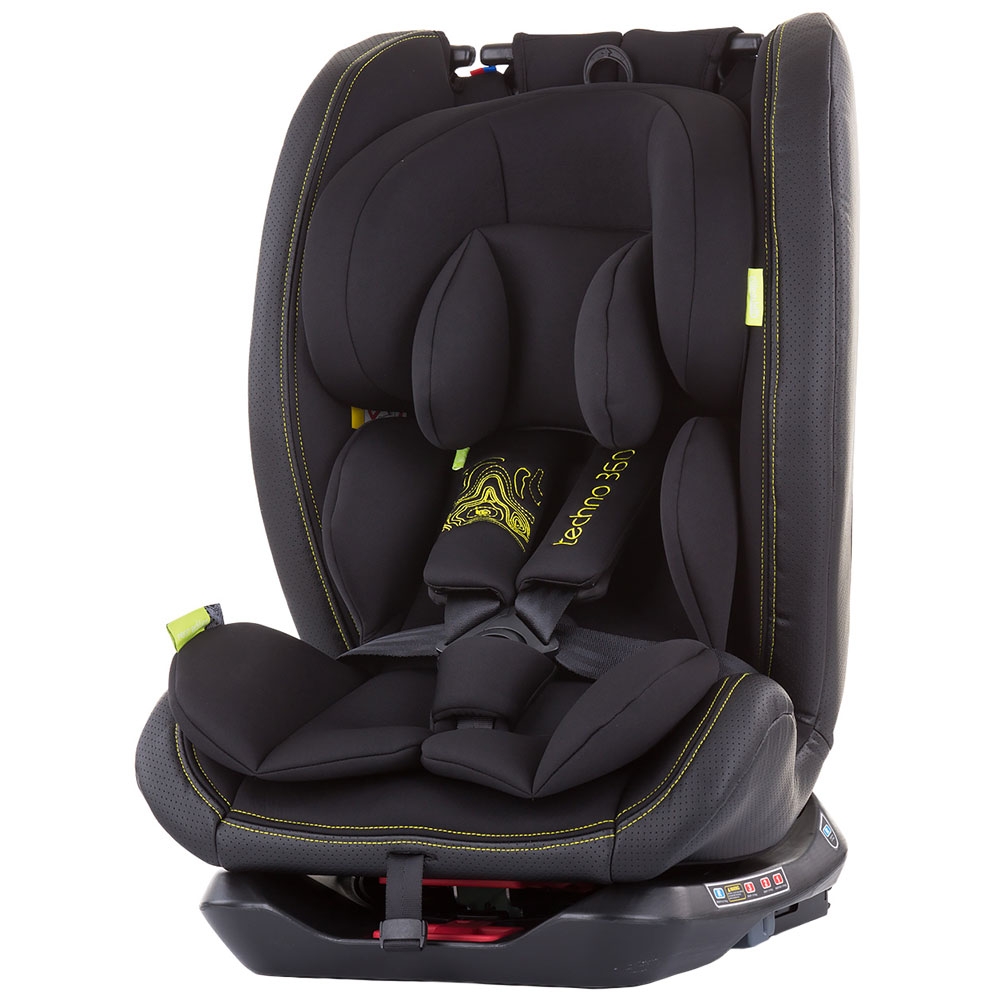 Scaun auto Chipolino Techno 0-36 kg carbon cu sistem Isofix