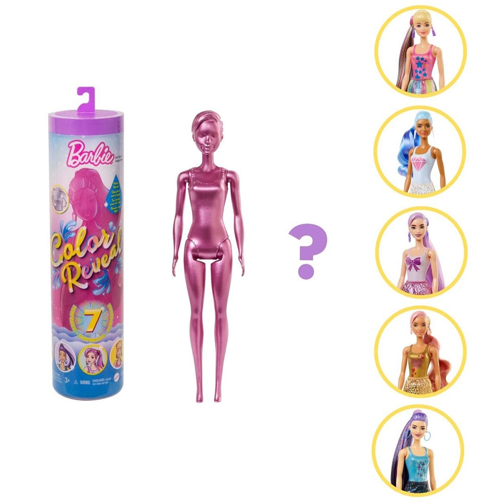 Papusa Barbie by Mattel Color Reveal