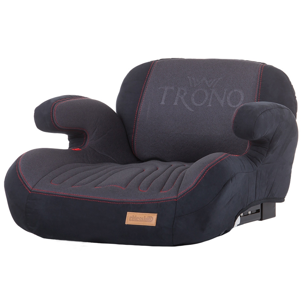 Inaltator auto Chipolino Trono carbon red cu sistem Isofix