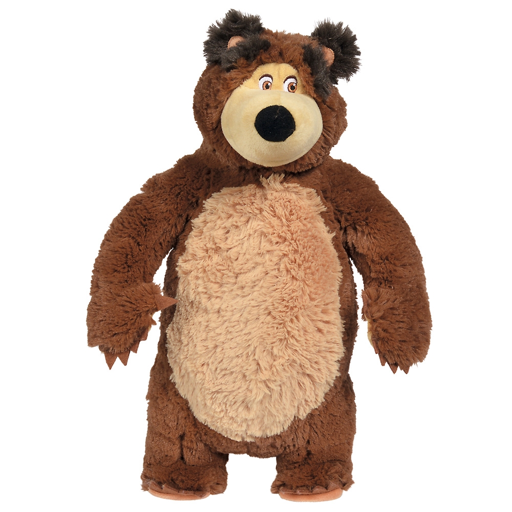 Jucarie de plus Simba Masha and the Bear, Shake and Sound Bear 43 cm