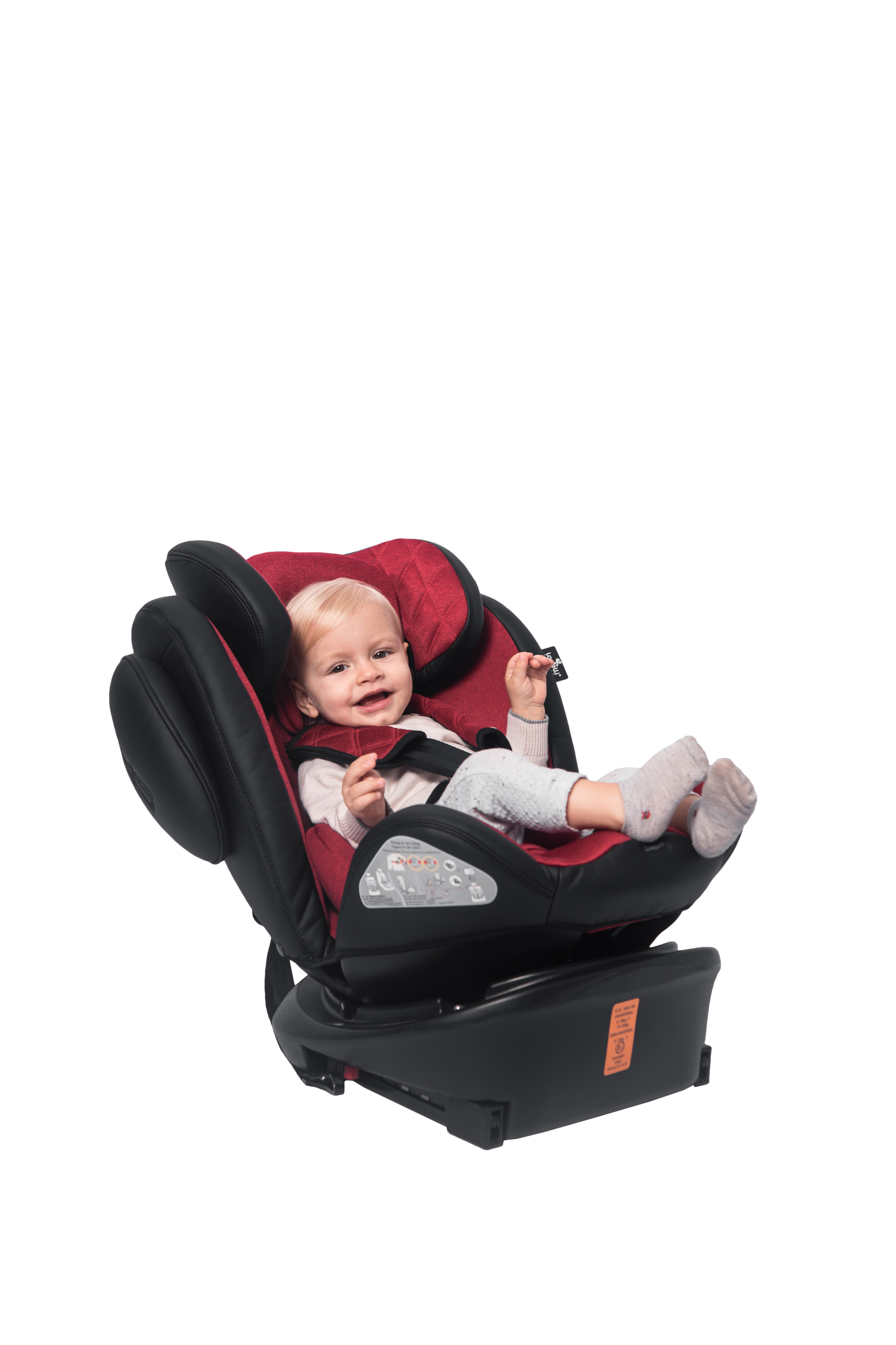 Scaun auto AVIATOR SPS Isofix, Black & Light Grey image 7