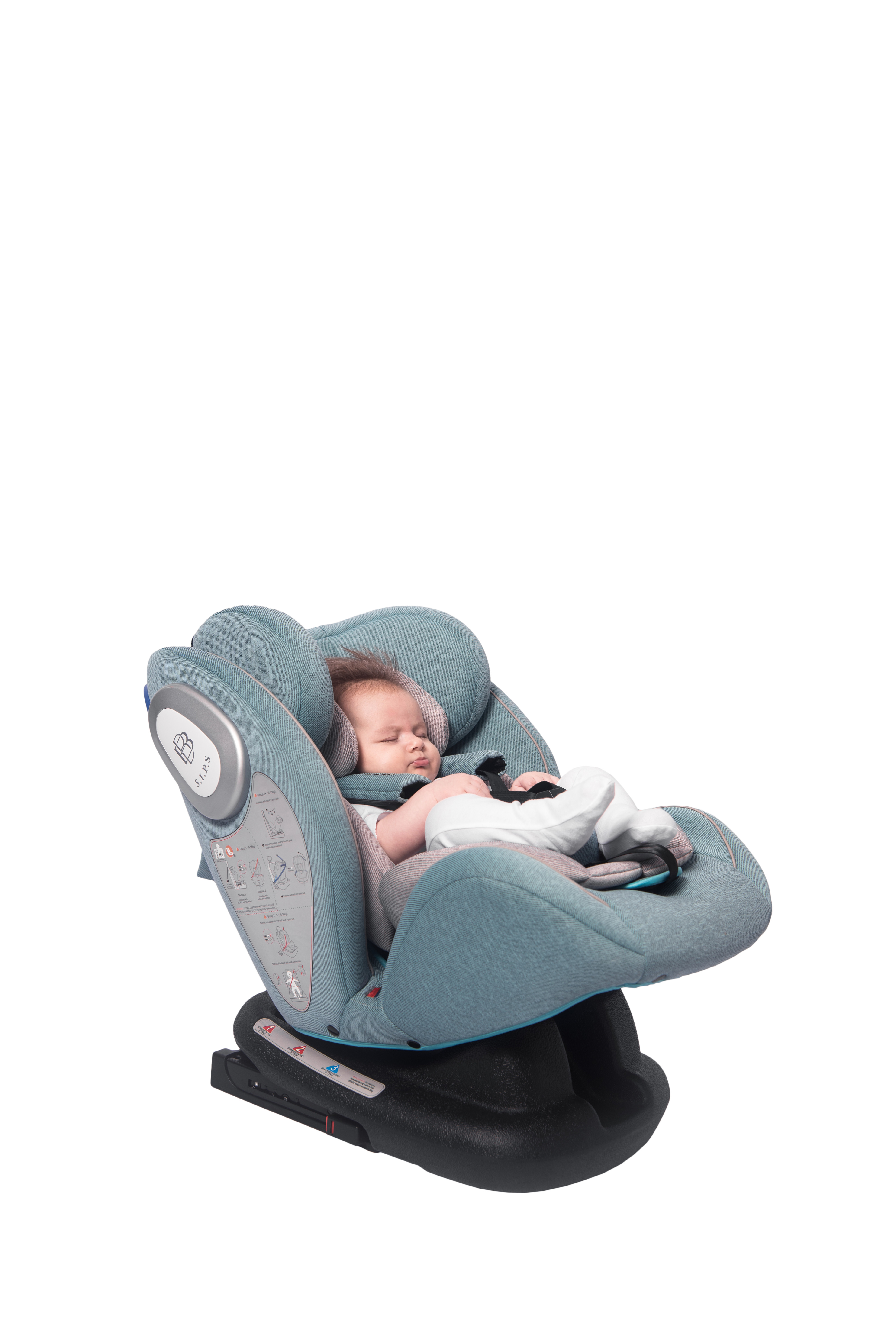 Scaun auto CORSICA Isofix, Black image 3