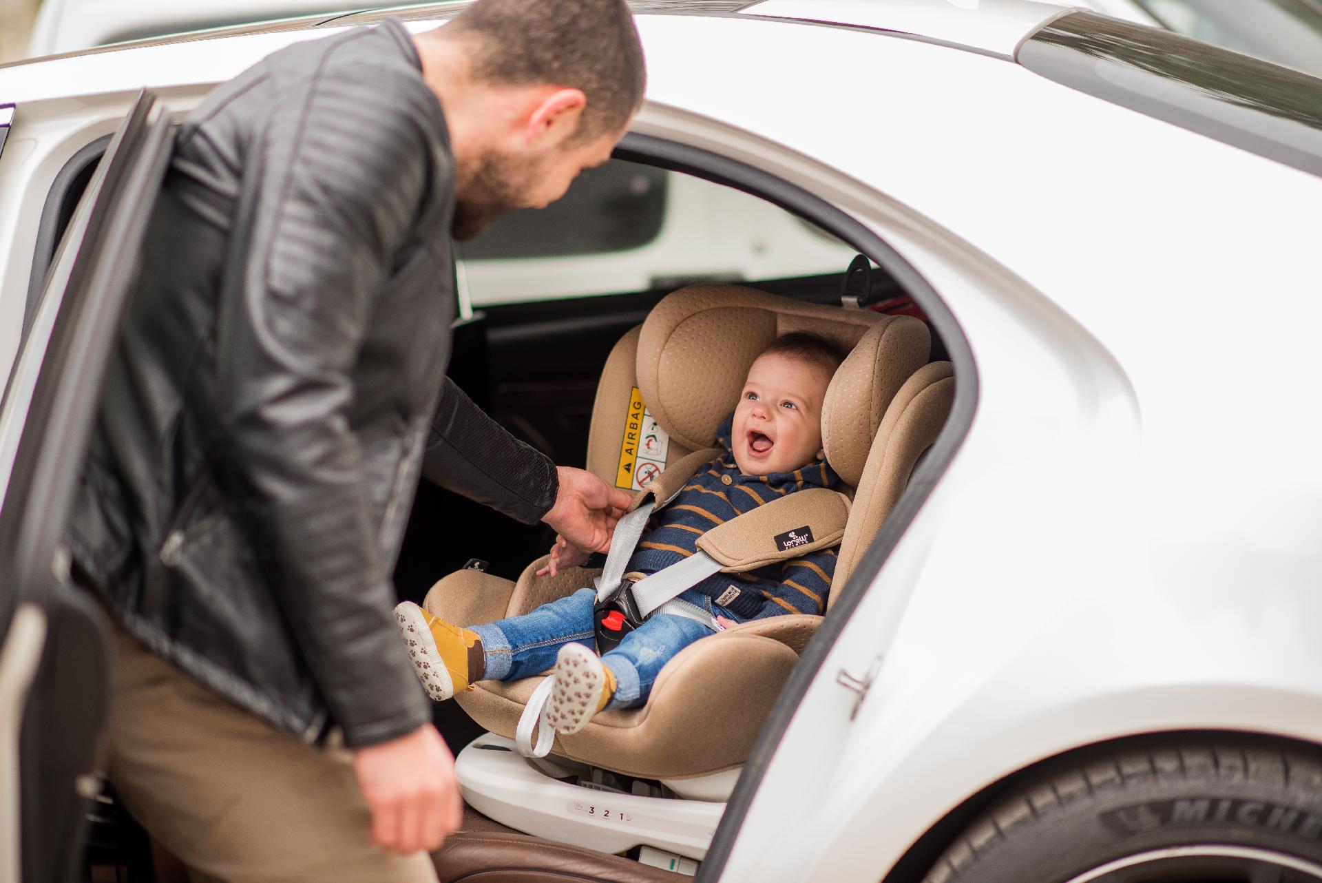 Scaun auto LUSSO SPS Isofix, Brittany Blue image 3