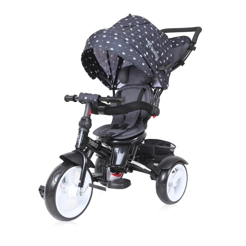 Tricicleta NEO EVA Wheels, Black Crown image 2