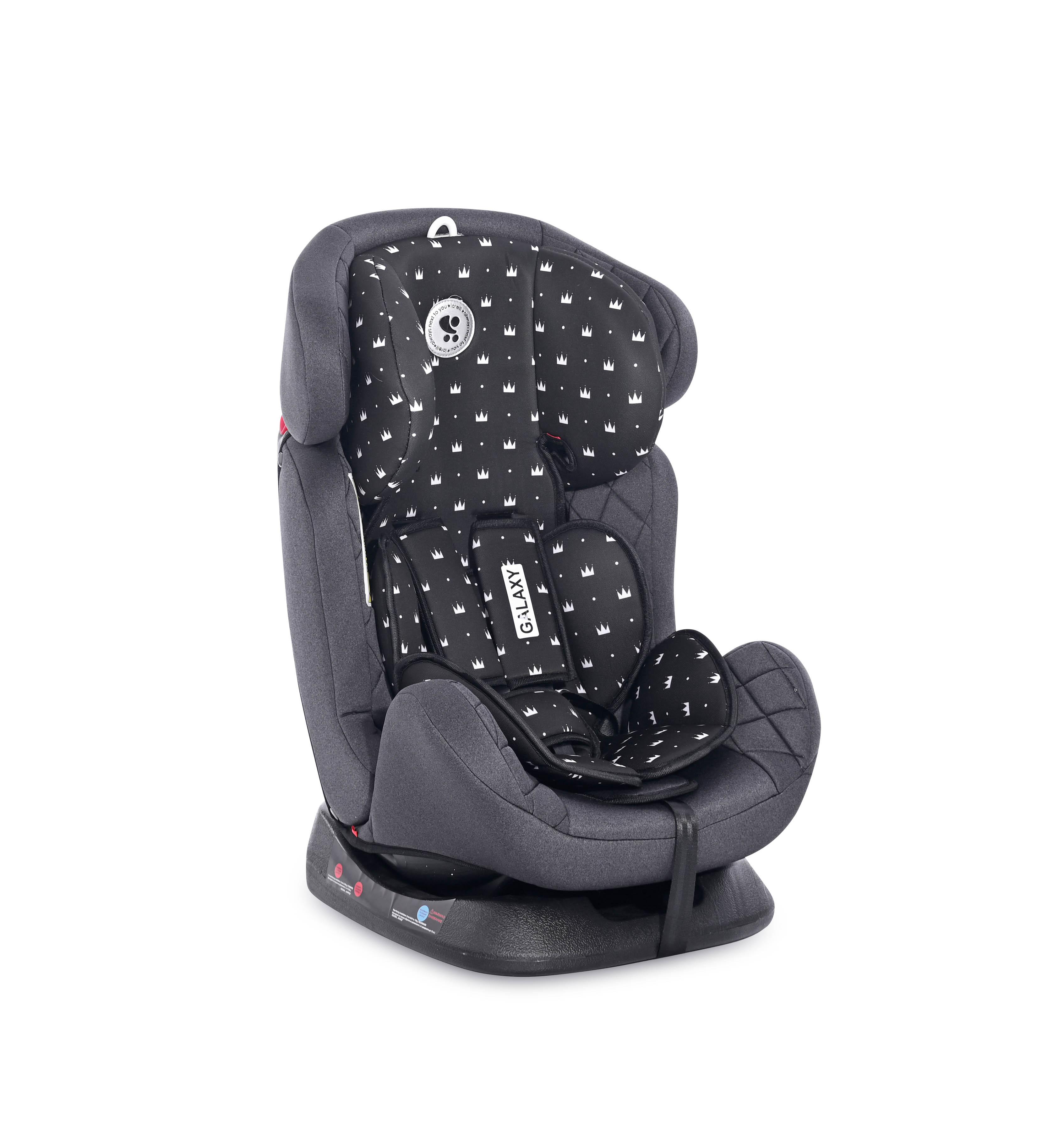 Scaun auto Galaxy 0-36 kg, Black Crowns image 2