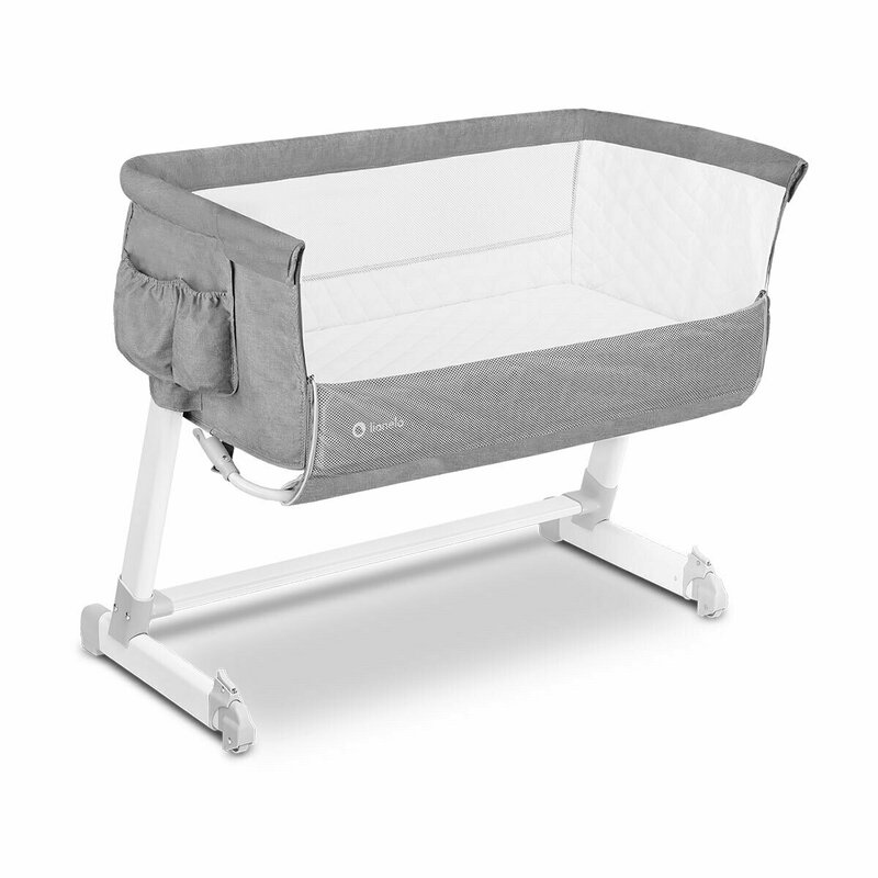 Lionelo - Patut co-sleeper Theo 2 in 1, 90x50 cm, Gri image 3