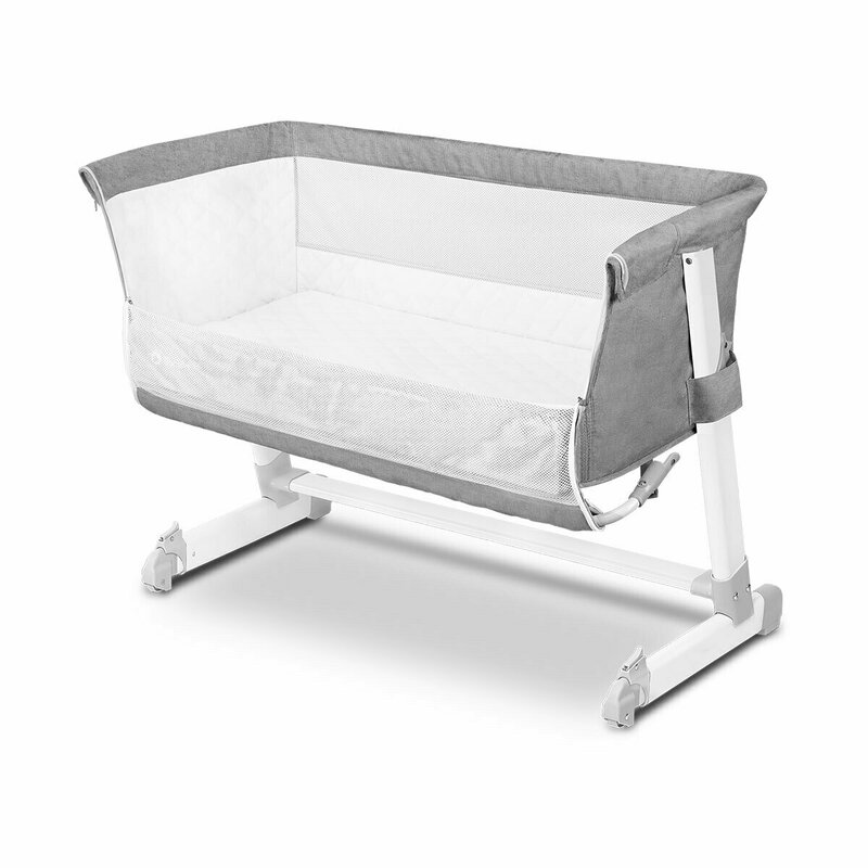 Lionelo - Patut co-sleeper Theo 2 in 1, 90x50 cm, Gri image 8