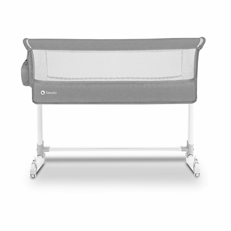 Lionelo - Patut co-sleeper Theo 2 in 1, 90x50 cm, Gri image 16