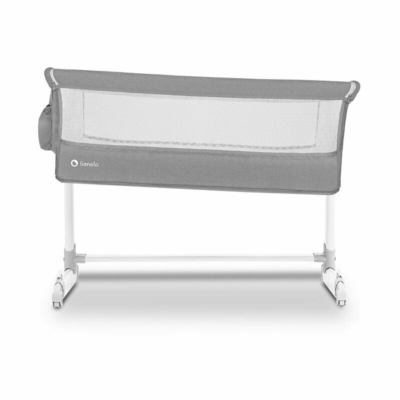 Lionelo - Patut co-sleeper Theo 2 in 1, 90x50 cm, Gri image 18