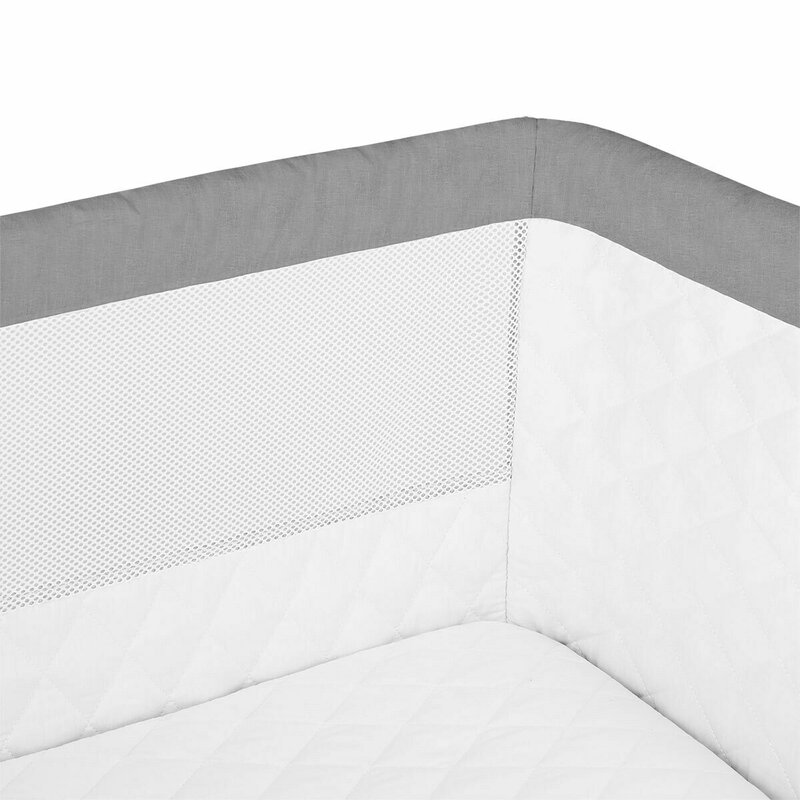 Lionelo - Patut co-sleeper Theo 2 in 1, 90x50 cm, Gri image 19