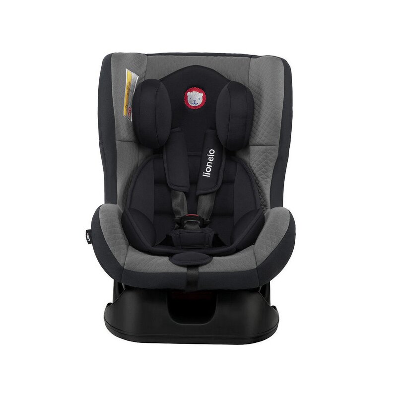 Lionelo - Scaun auto Liam Cozy Spatar reglabil, Pozitie de somn, 0-18 Kg, Gri image 3