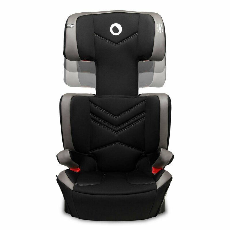 Lionelo - Scaun auto Hugo Lether , Tetiera, Husa, Suport pahar, 15-36 Kg, cu Isofix, Gri image 10