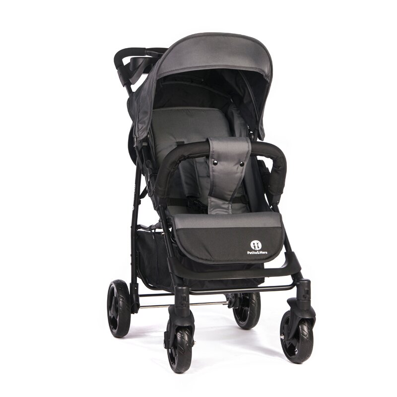 Petite&Mars - Carucior sport Easy, Carbon Grey image 1