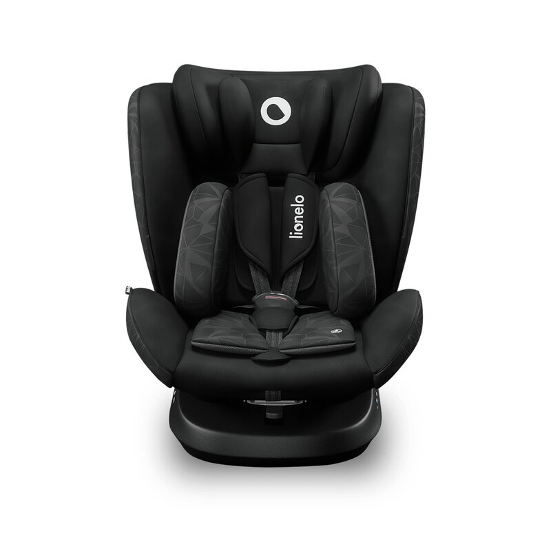 Lionelo - Scaun auto Bastiaan One Pozitie de somn, Protectie laterala, Rotire 360 grade, Top Tether, 0-36 Kg, cu Isofix, Negru image 4