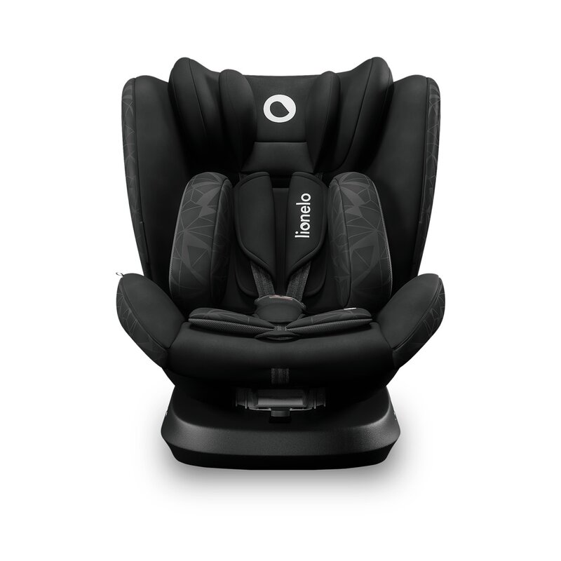 Lionelo - Scaun auto Bastiaan One Pozitie de somn, Protectie laterala, Rotire 360 grade, Top Tether, 0-36 Kg, cu Isofix, Negru image 5