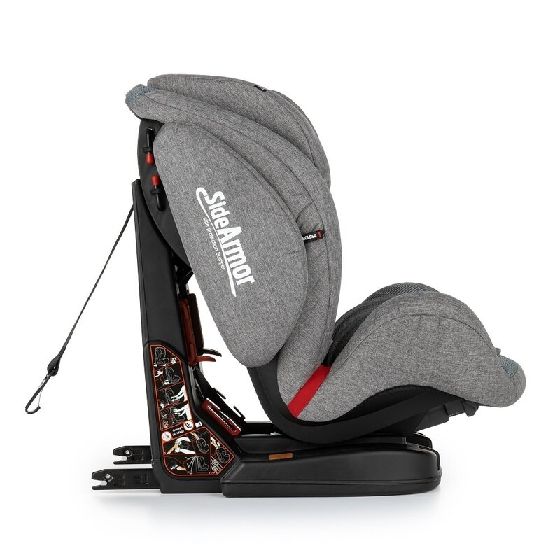 Petite&Mars - Scaun auto 9-36 kg, Prime II Isofix, Top Tether, Stone Air image 3