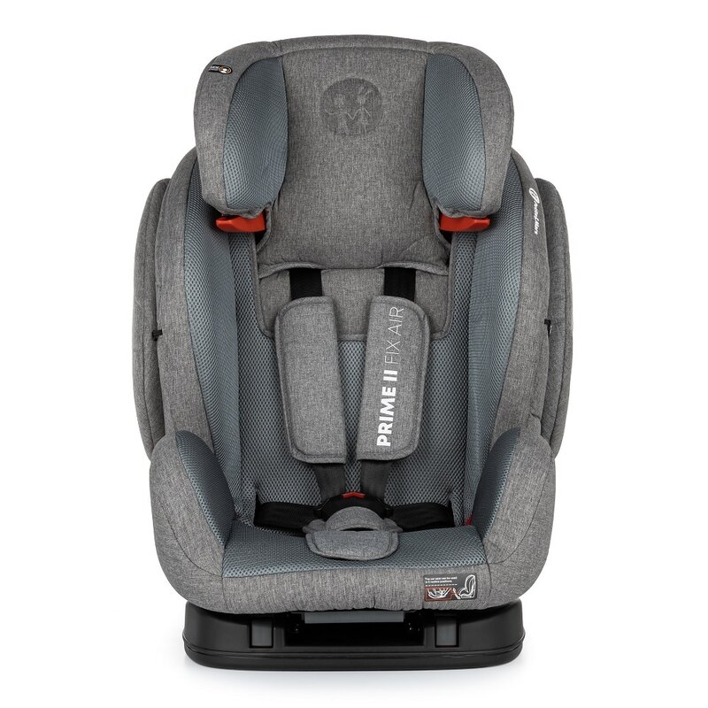 Petite&Mars - Scaun auto 9-36 kg, Prime II Isofix, Top Tether, Stone Air image 5