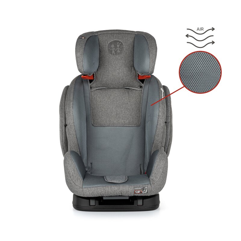 Petite&Mars - Scaun auto 9-36 kg, Prime II Isofix, Top Tether, Stone Air image 6