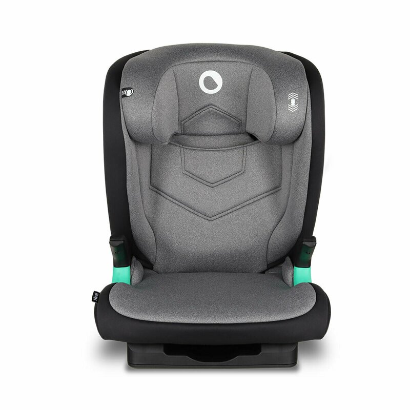 Lionelo - Scaun auto Neal Stone Spatar reglabil, Baza i-size, 15-36 Kg, cu Isofix, Gri image 5