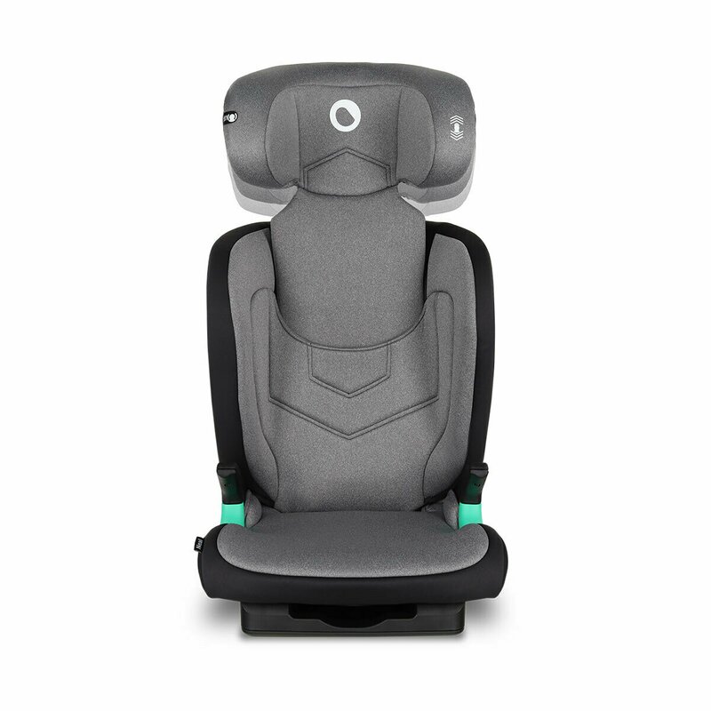 Lionelo - Scaun auto Neal Stone Spatar reglabil, Baza i-size, 15-36 Kg, cu Isofix, Gri image 8