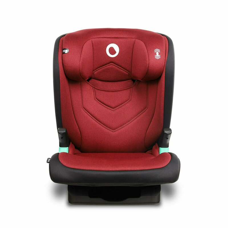 Lionelo - Scaun auto Neal Burgundy Spatar reglabil, Baza i-size, 15-36 Kg, cu Isofix, Rosu image 4