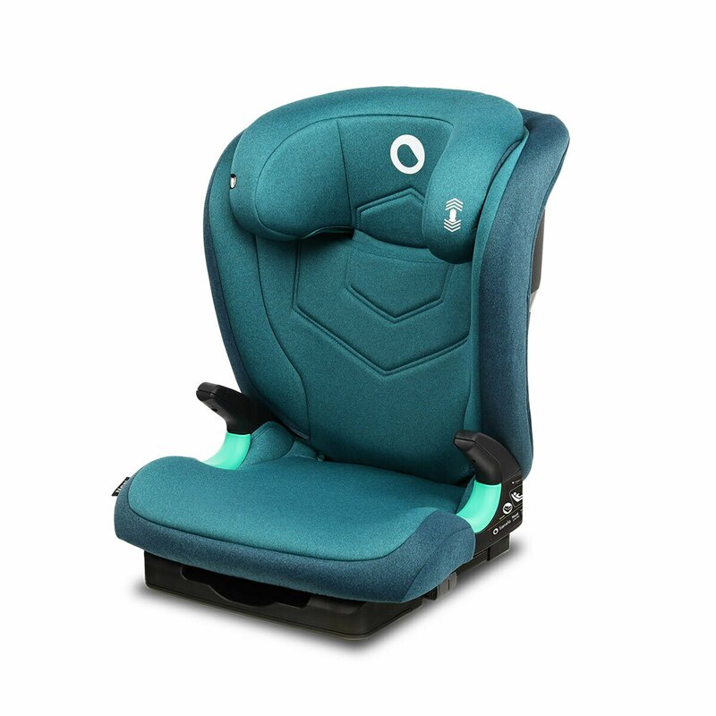 Lionelo - Scaun auto Neal Turquoise Spatar reglabil, Baza i-size, 15-36 Kg, cu Isofix, Verde image 1