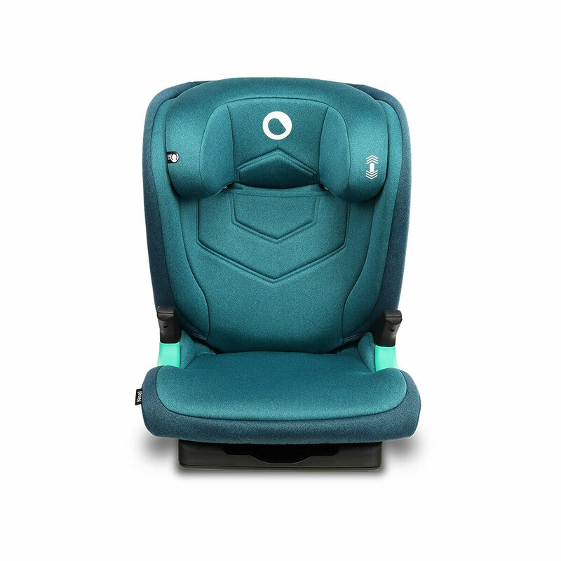 Lionelo - Scaun auto Neal Turquoise Spatar reglabil, Baza i-size, 15-36 Kg, cu Isofix, Verde image 3