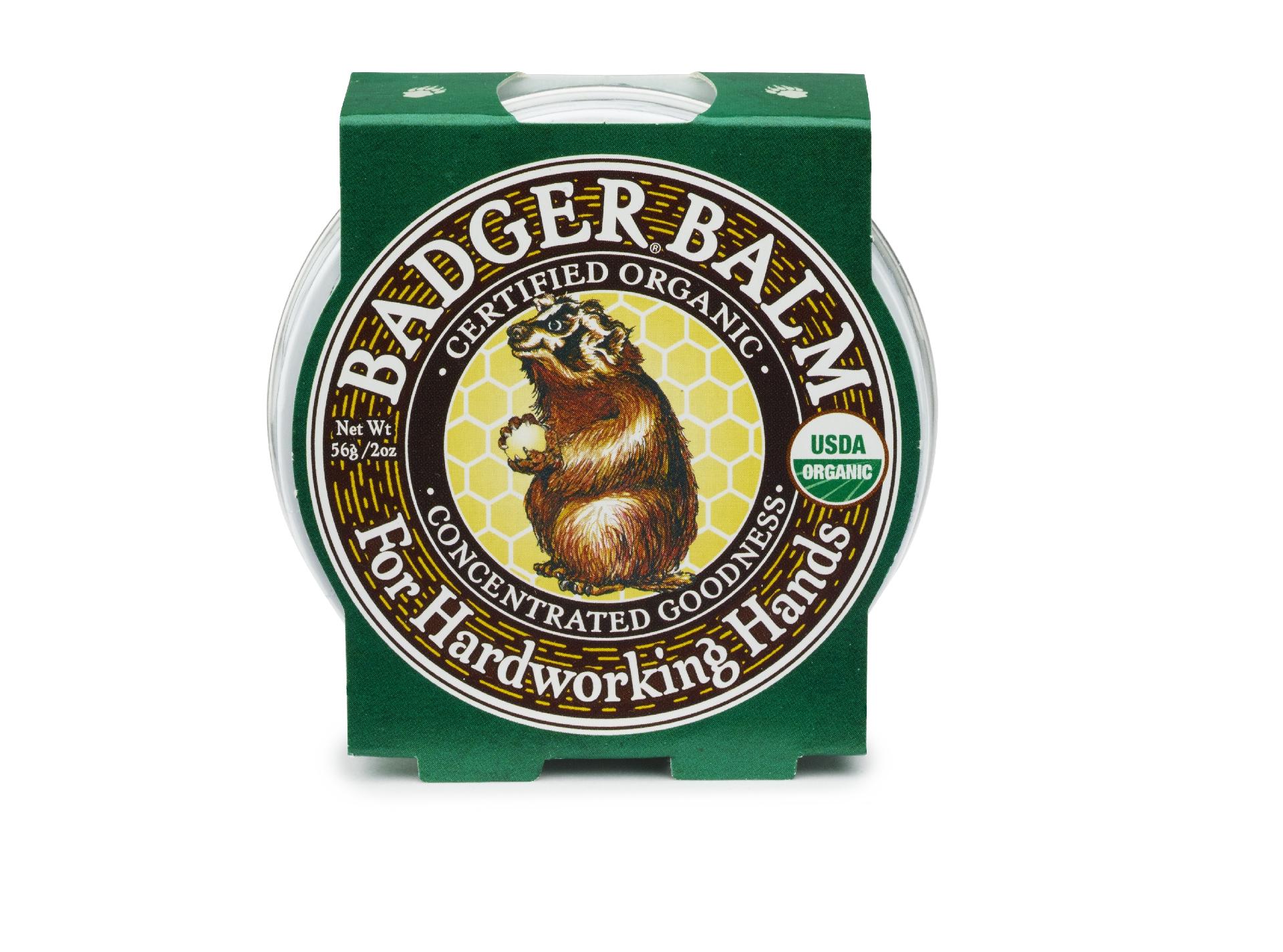 Balsam pentru maini crapate si muncite, Hardworking Hands, Badger, 56 g