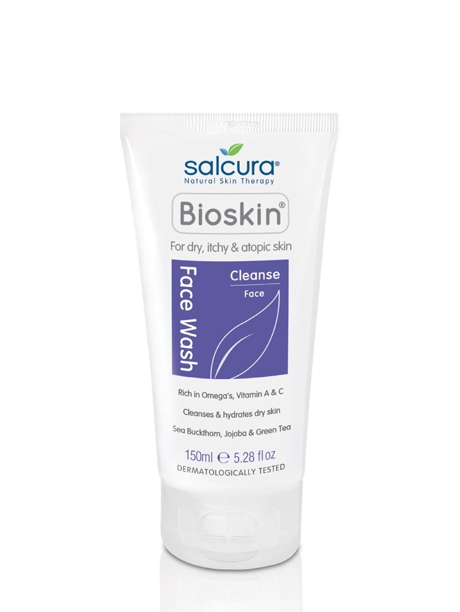 Gel de curatare a fetei Bioskin, pt piele uscata, atopica, cu mancarimi, Salcura, 150 ml