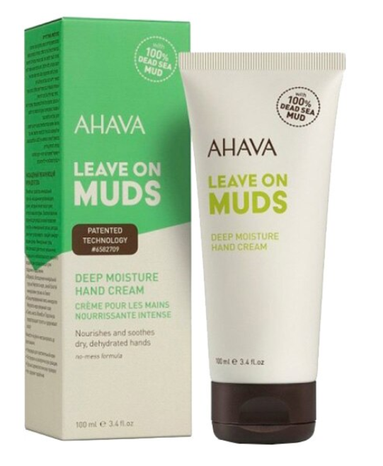 Crema de maini pe baza de namol Ahava Leave on muds 100ml