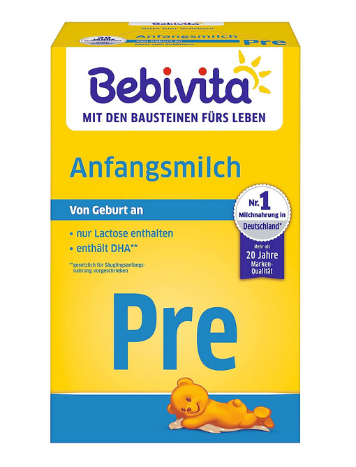 Lapte praf Pre  Bebivita 500g de la nastere